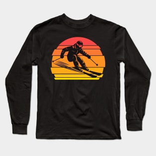 skiing gifts for ski lovers Long Sleeve T-Shirt